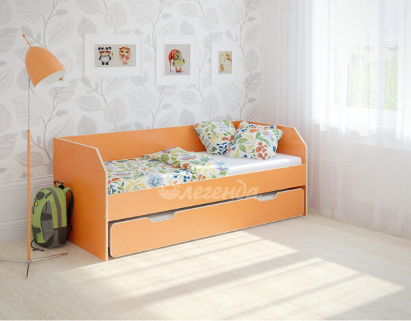 Двухъярусная кровать Легенда 13.2 оранжевый